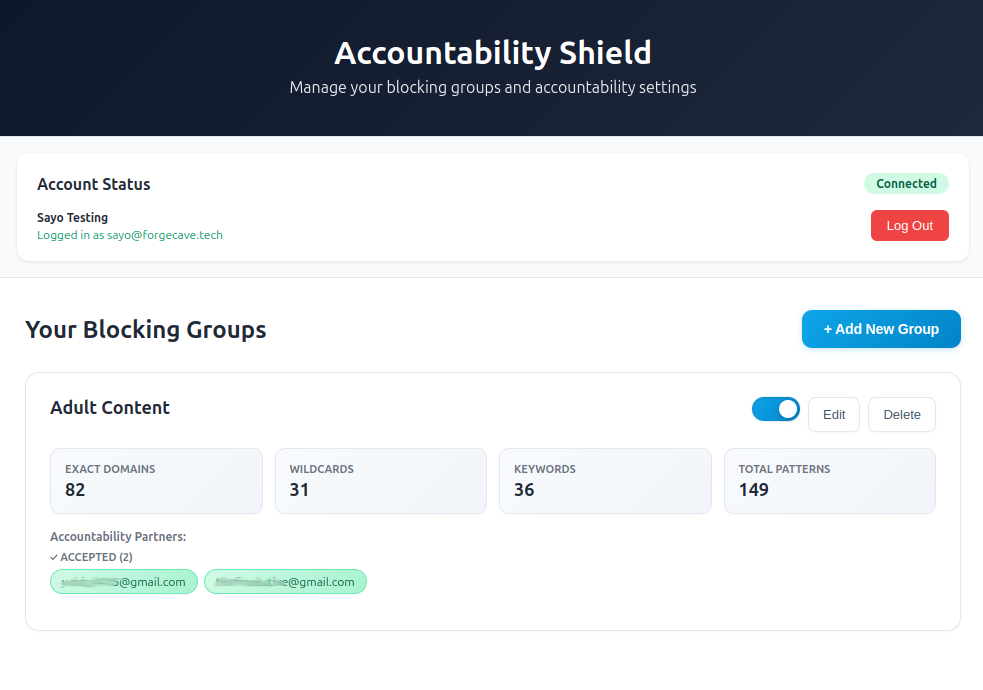 Accountability Shield Extension